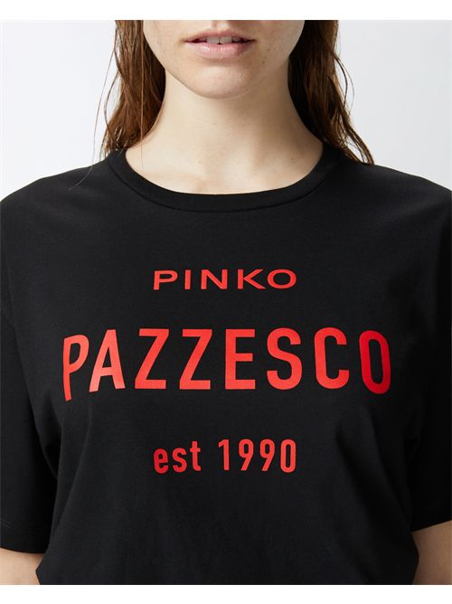 t-shirt donna nera PINKO | 105027A2DD/Z99